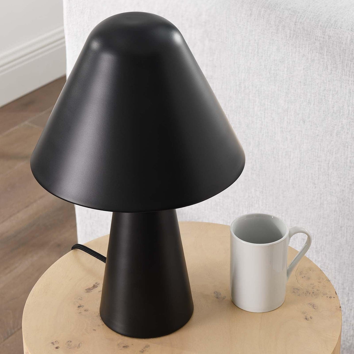Modway Jovial Metal Mushroom Table Lamp FredCo