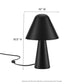 Modway Jovial Metal Mushroom Table Lamp FredCo
