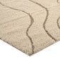 Modway Jubilant Abound Abstract Swirl Shag Area Rug FredCo