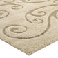 Modway Jubilant Sprout Scrolling Vine Shag Area Rug FredCo