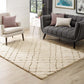 Modway Jubilant Verona Abstract Geometric Shag Area Rug FredCo