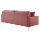 Modway Juliana Performance Velvet Sofa FredCo