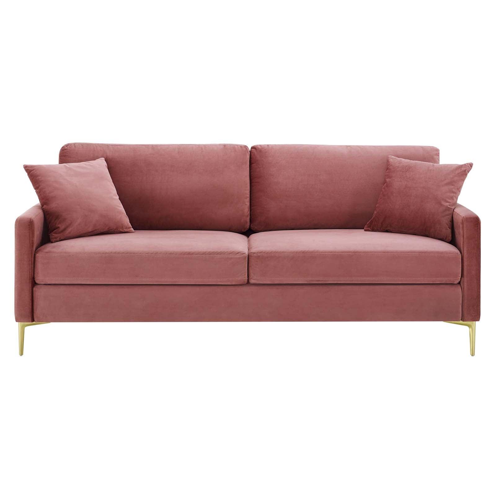 Modway Juliana Performance Velvet Sofa FredCo