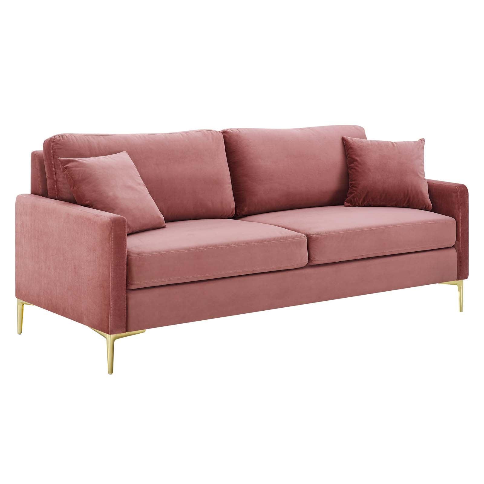 Modway Juliana Performance Velvet Sofa FredCo