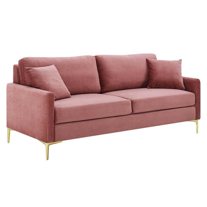 Modway Juliana Performance Velvet Sofa FredCo