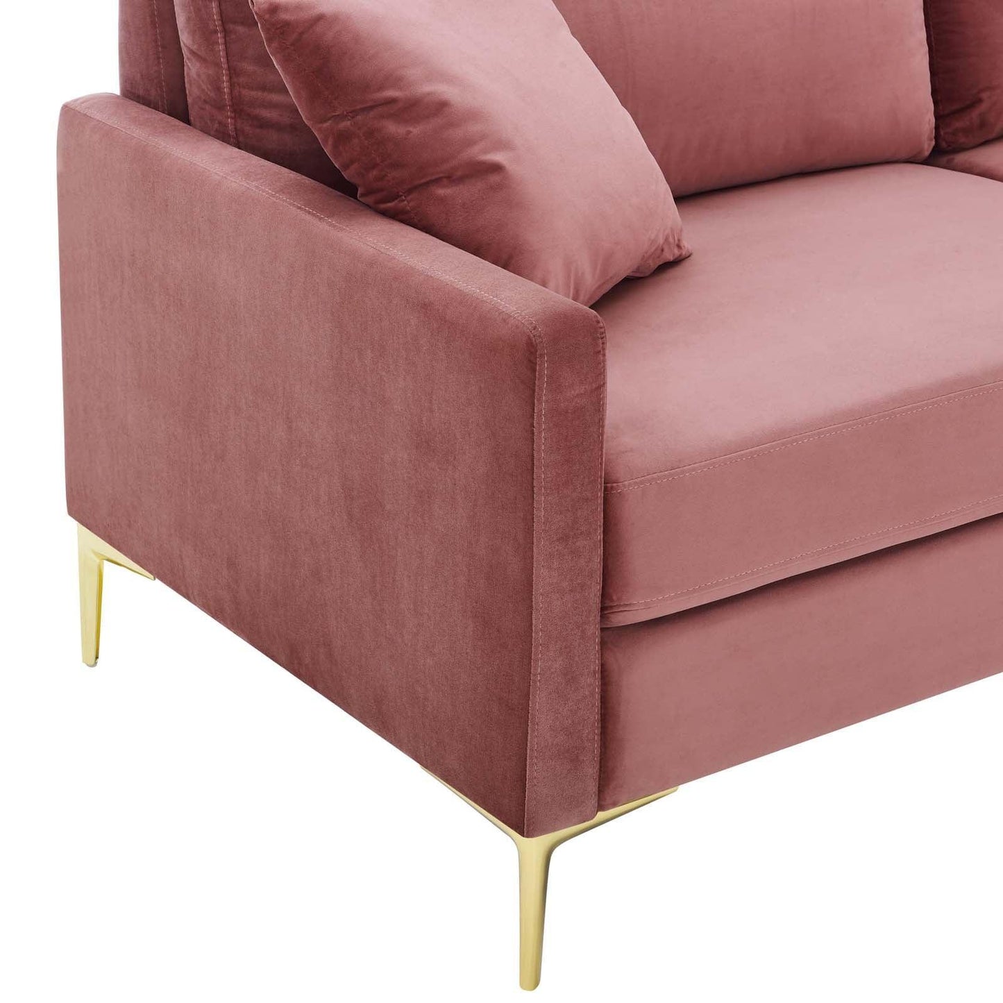 Modway Juliana Performance Velvet Sofa FredCo