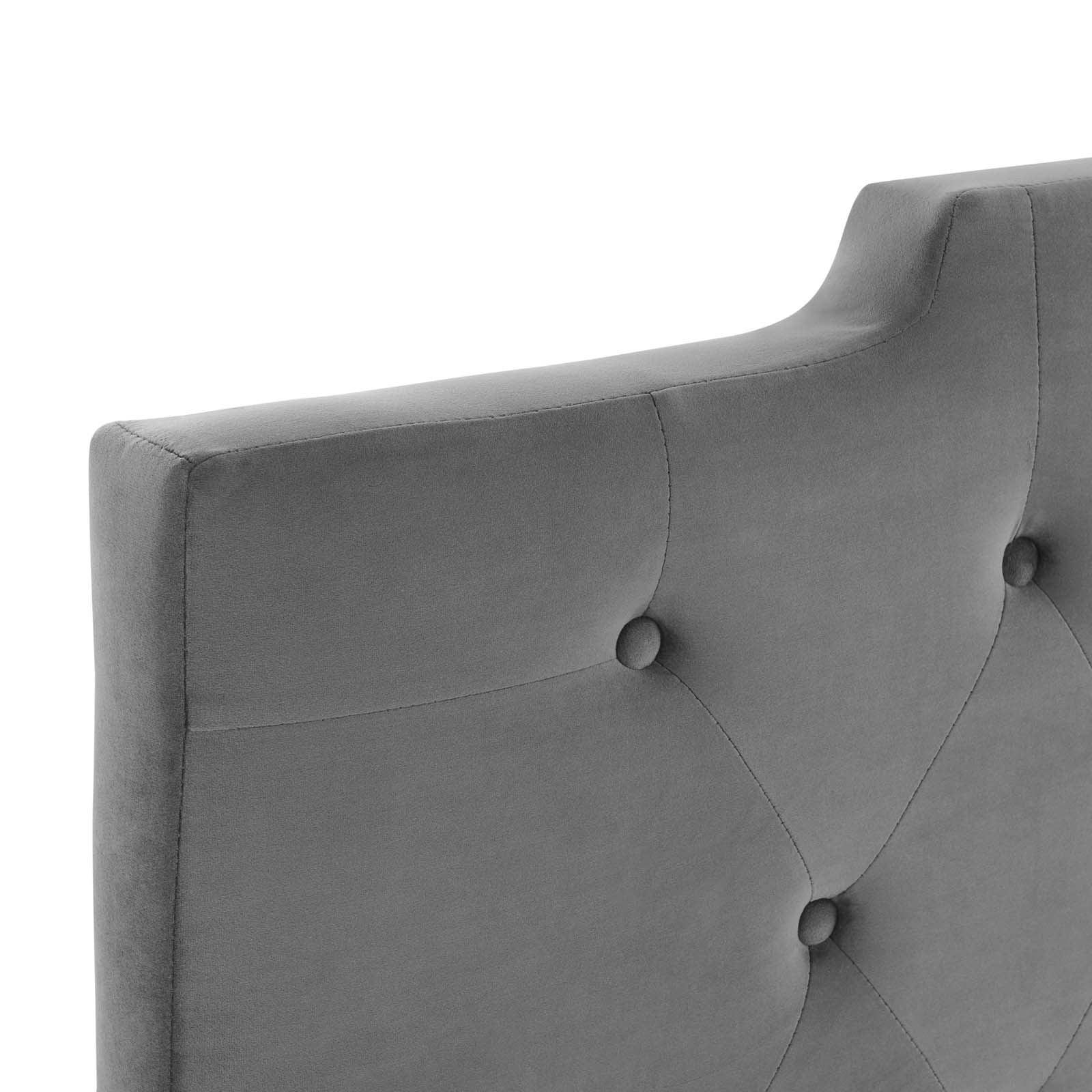 Modway Juliet Tufted Full/Queen Performance Velvet Headboard FredCo