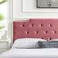 Modway Juliet Tufted King/California King Performance Velvet Headboard FredCo