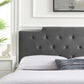 Modway Juliet Tufted Twin Performance Velvet Headboard FredCo