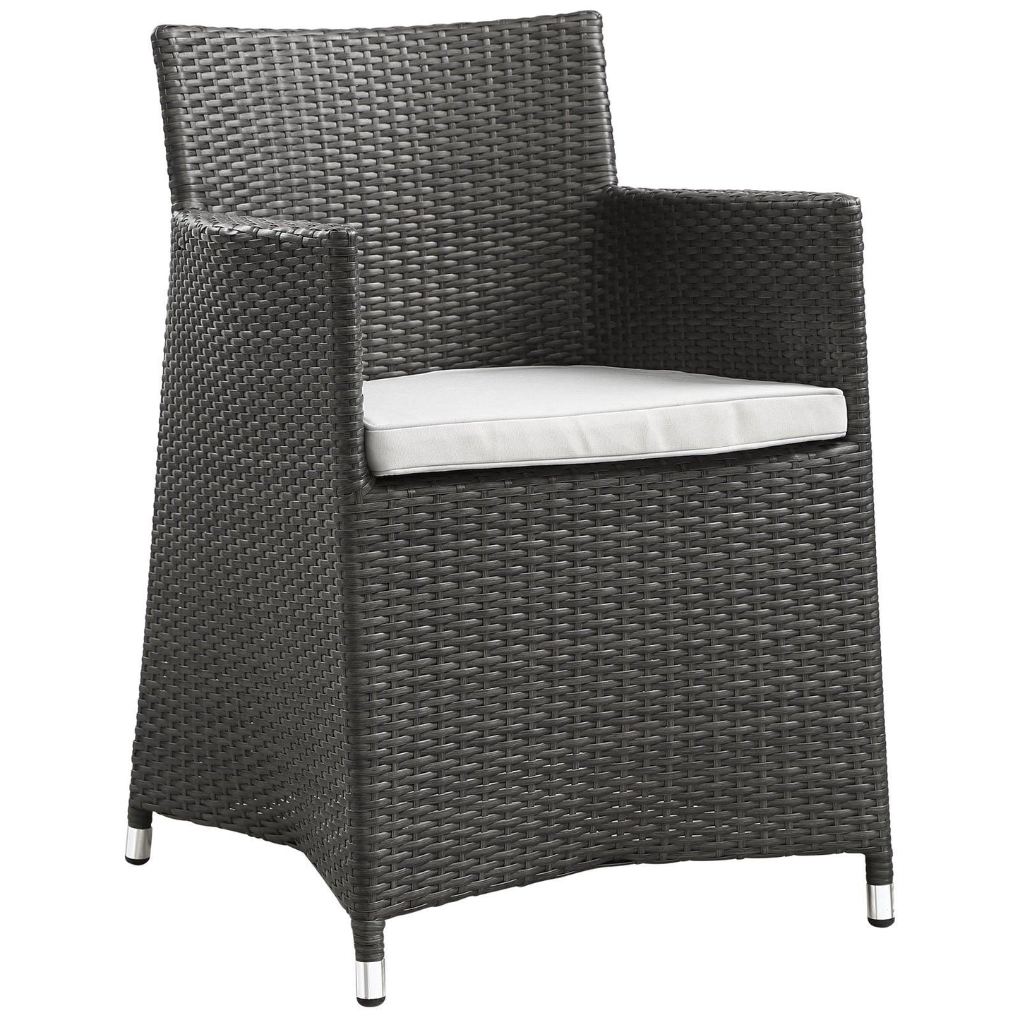 Modway Junction Armchair Outdoor Patio Wicker Set of 2 FredCo