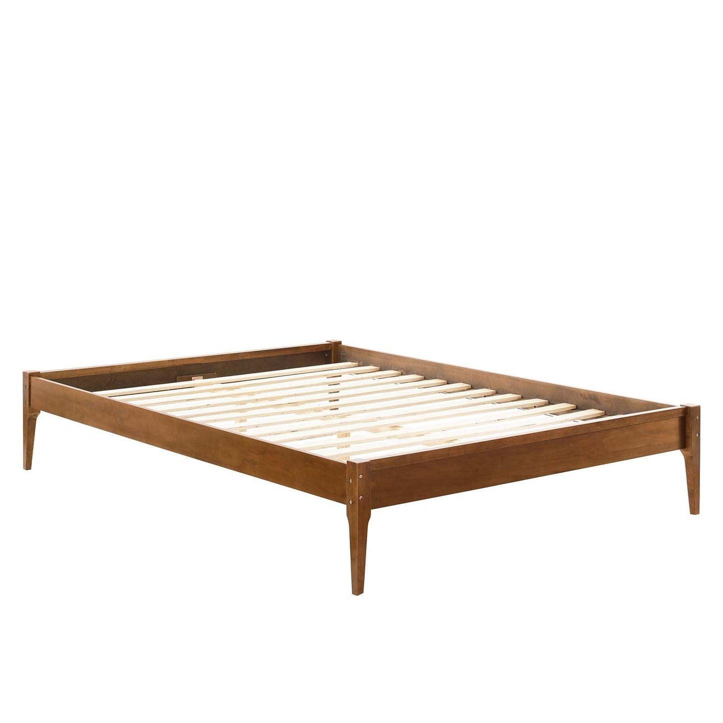 Modway June King Wood Platform Bed Frame FredCo