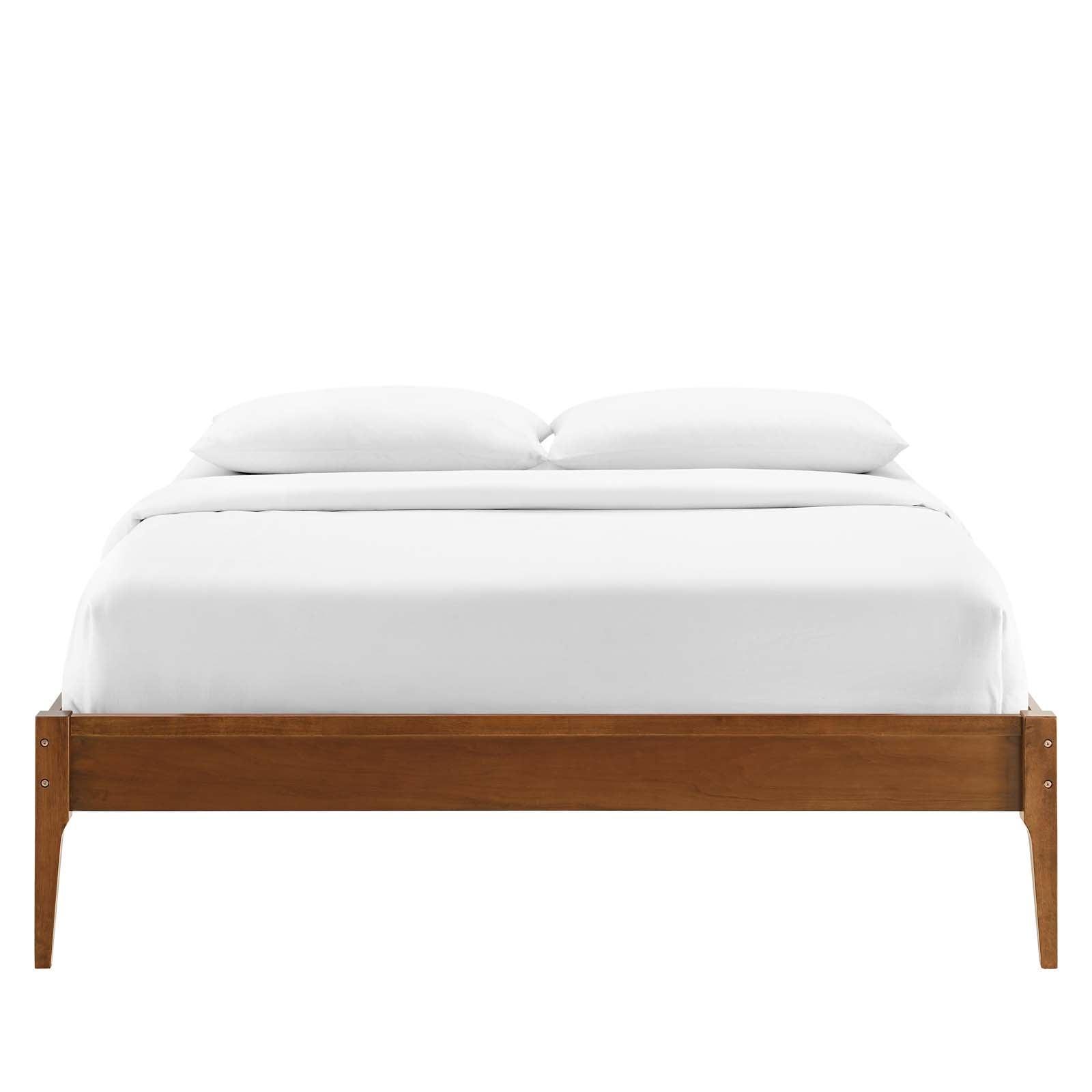 Modway June King Wood Platform Bed Frame FredCo