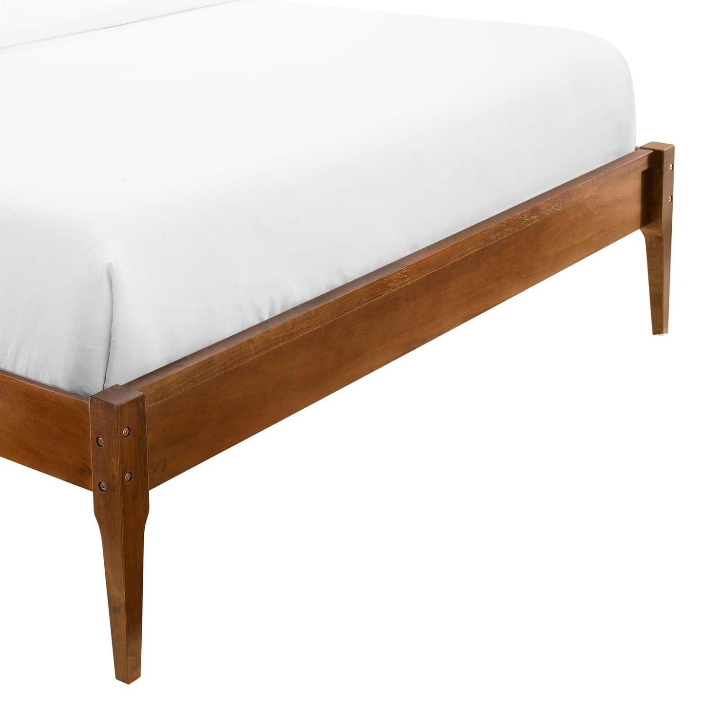 Modway June King Wood Platform Bed Frame FredCo