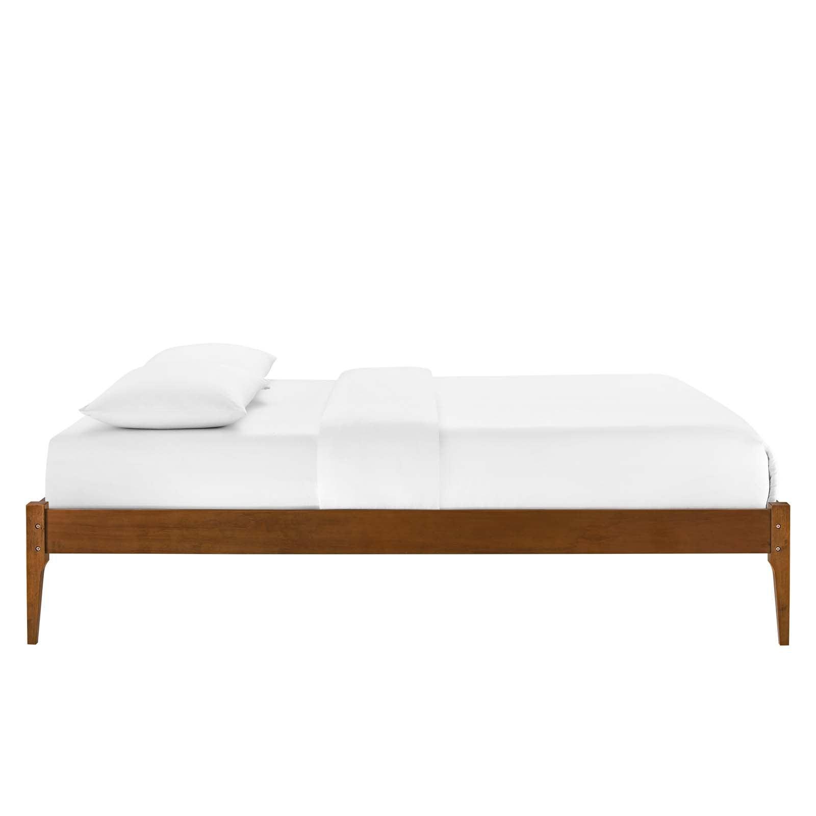 Modway June King Wood Platform Bed Frame FredCo