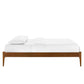 Modway June King Wood Platform Bed Frame FredCo
