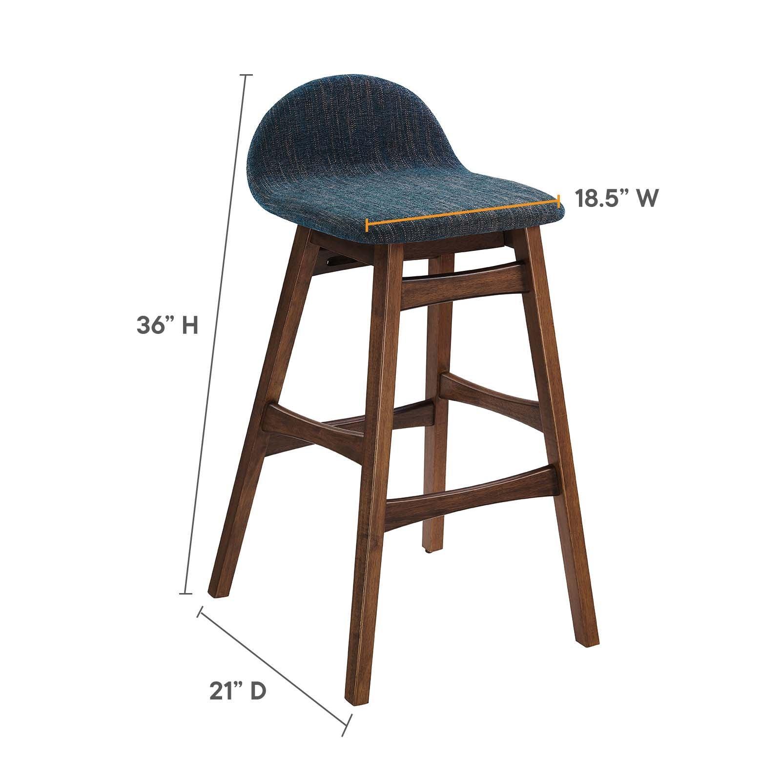 Modway Juno Wood Bar Stool - Set of 2, EEI-6553 FredCo