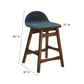 Modway Juno Wood Counter Stool - Set of 2, EEI-6555 FredCo