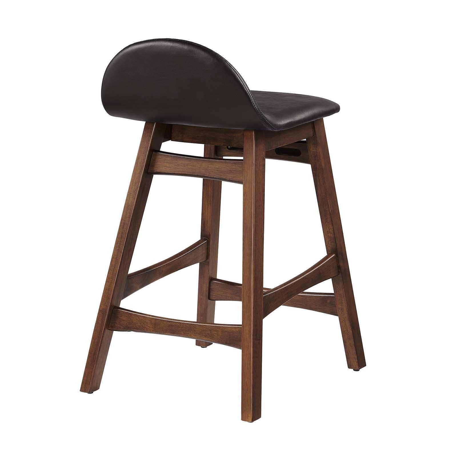 Modway Juno Wood Counter Stool - Set of 2, EEI-6556 FredCo