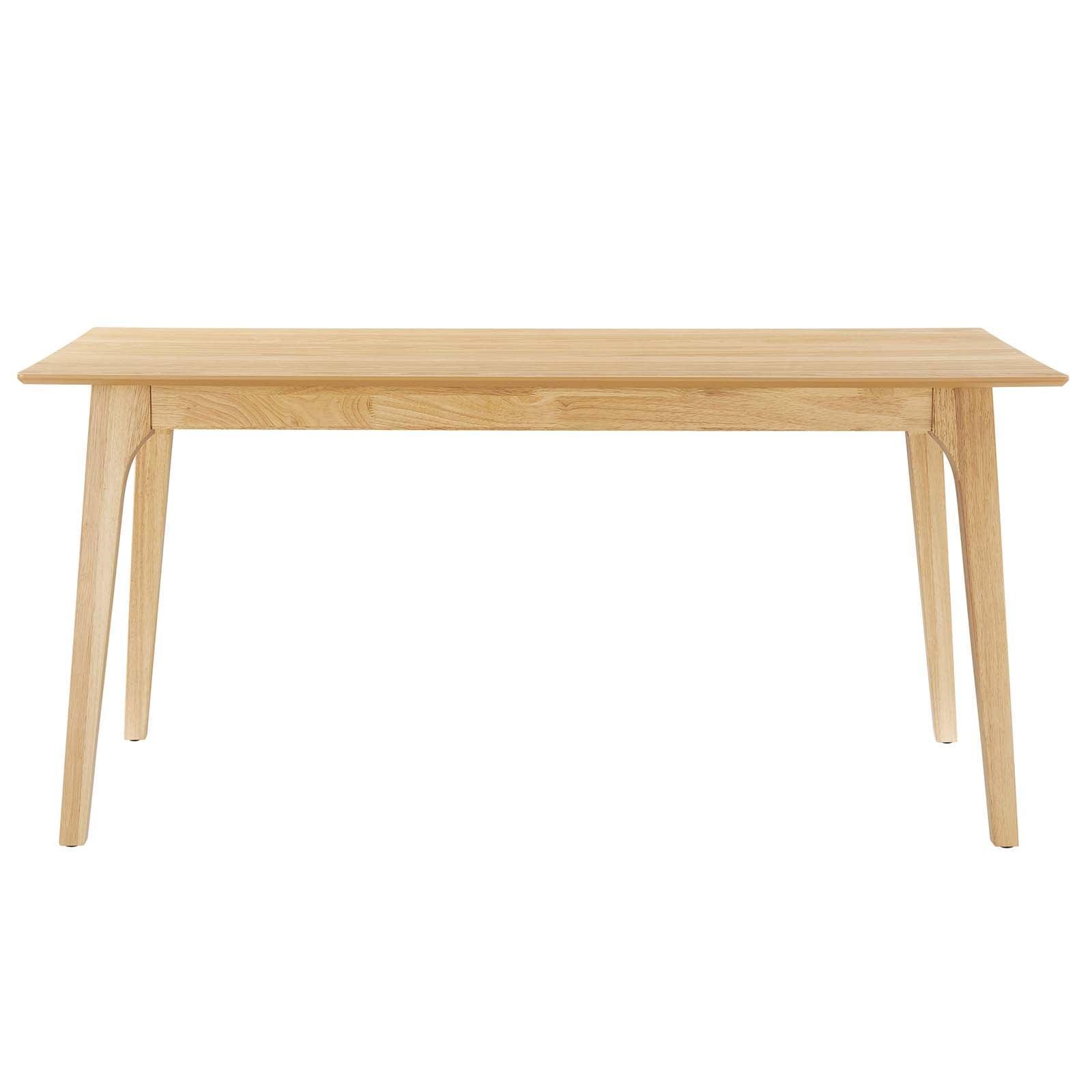 Modway Juxtapose 63” Rectangle Dining Table, EEI-6017 FredCo