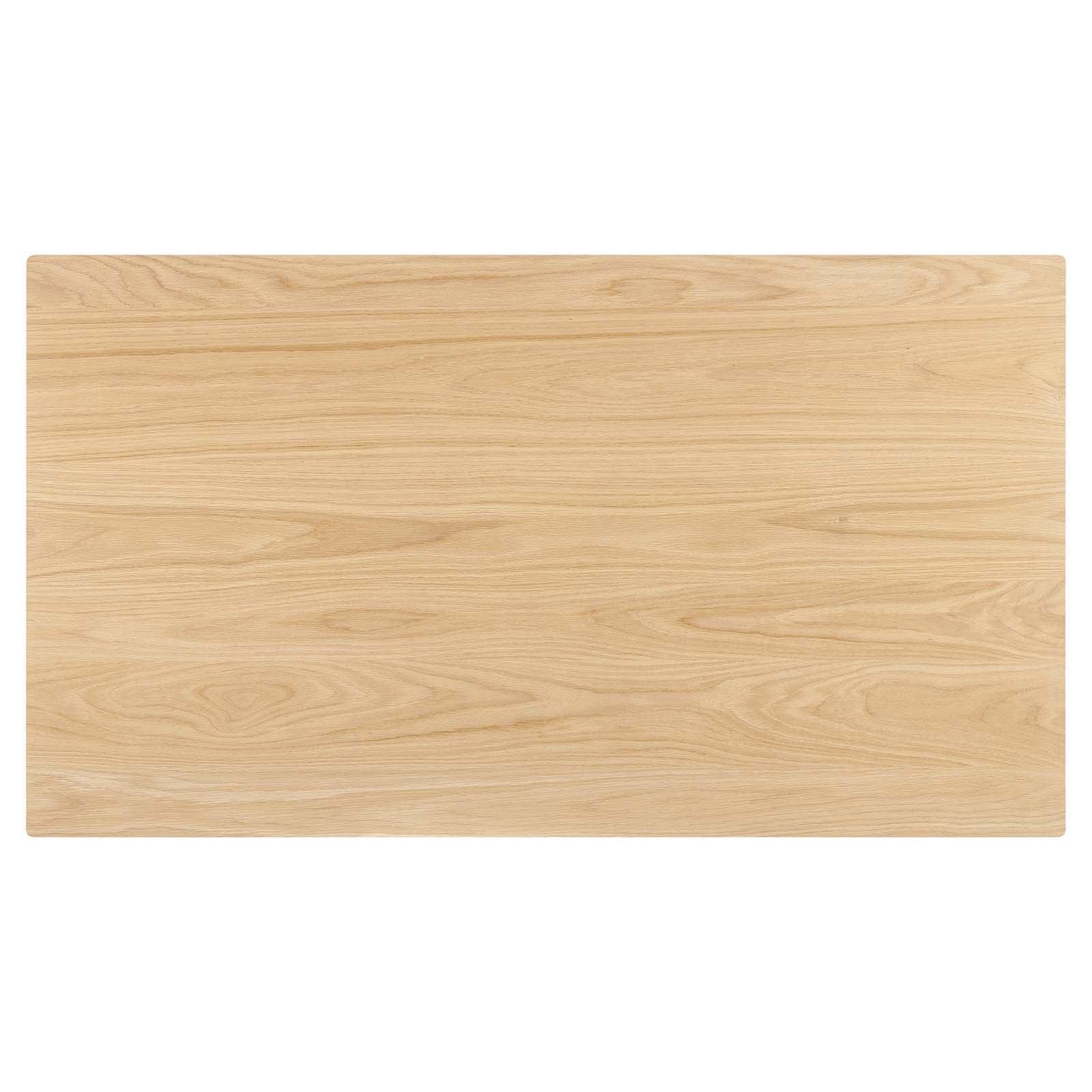 Modway Juxtapose 63” Rectangle Dining Table, EEI-6017 FredCo