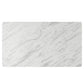 Modway Juxtapose 63" Rectangular Performance Artificial Marble Dining Table FredCo