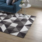 Modway Kahula Geometric Triangle Mosaic Area Rug FredCo