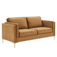 Modway Kaiya Performance Velvet Sofa FredCo