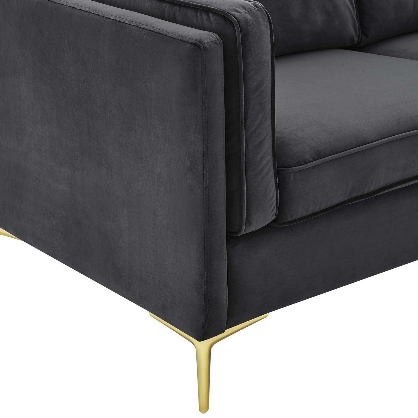 Modway Kaiya Performance Velvet Sofa FredCo