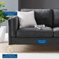 Modway Kaiya Performance Velvet Sofa FredCo