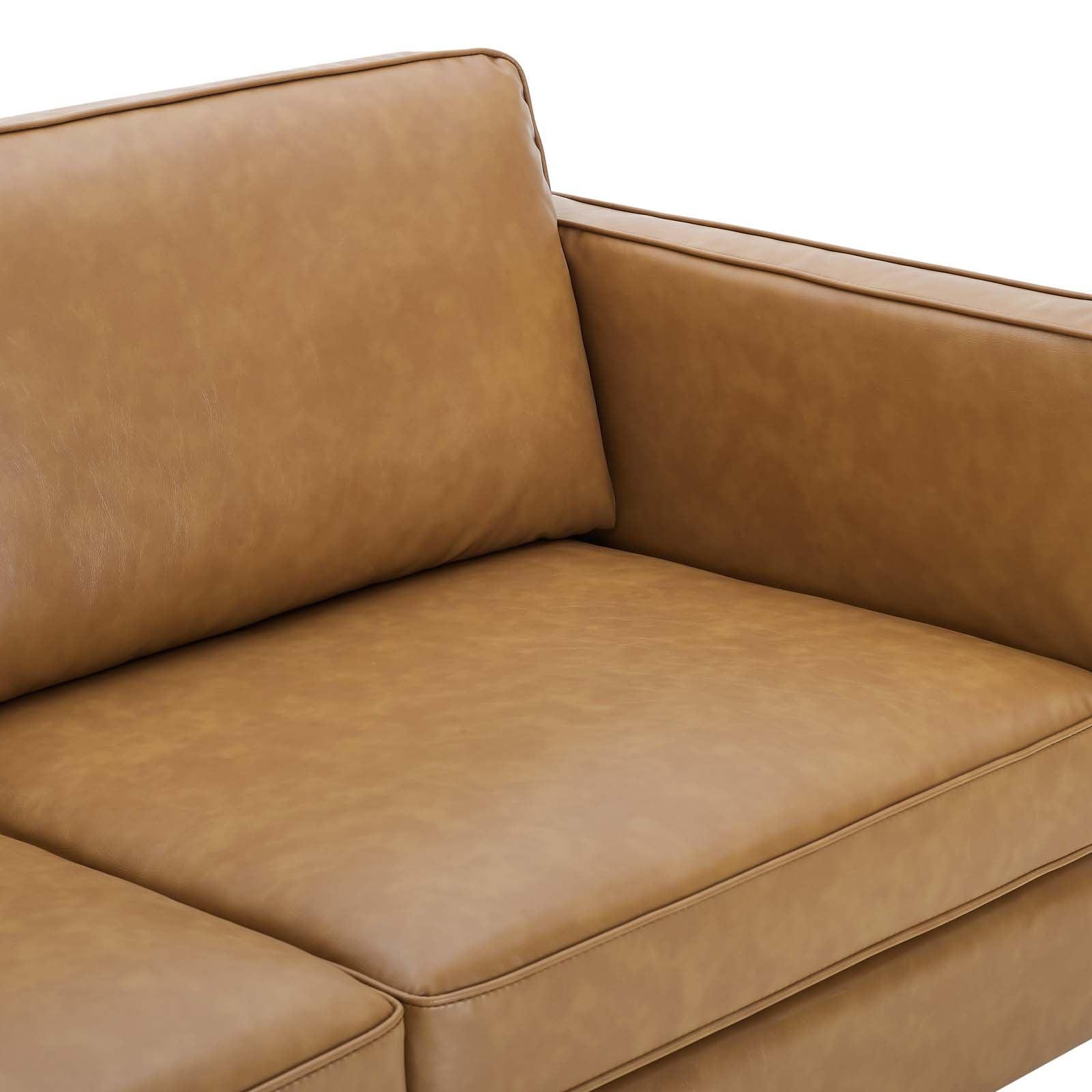 Modway Kaiya Vegan Leather Sofa FredCo