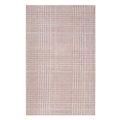 Modway Kaja Abstract Plaid Area Rug FredCo