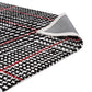 Modway Kaja Abstract Plaid Area Rug FredCo