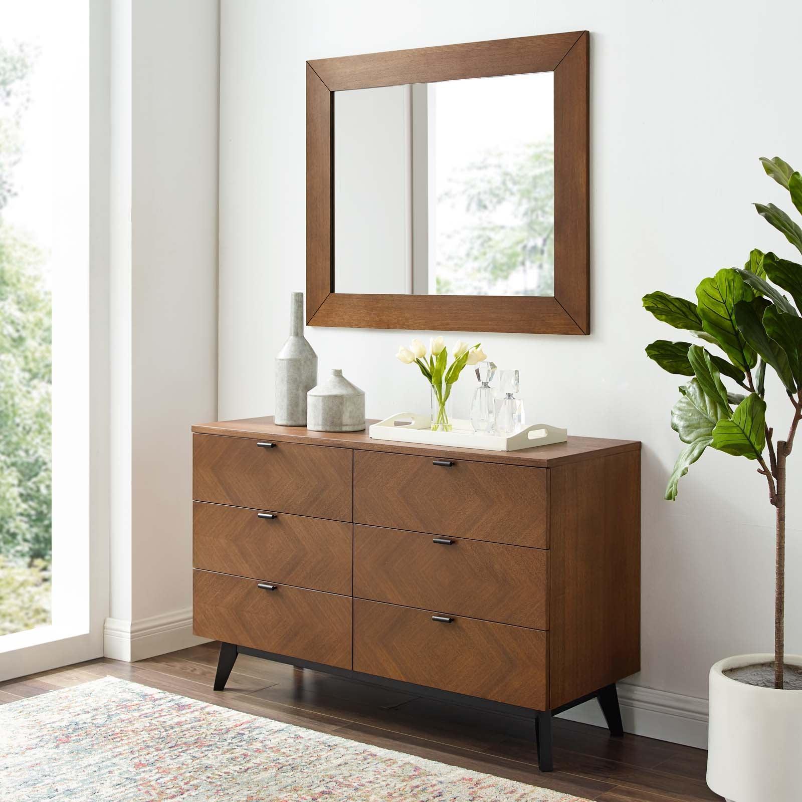Modway Kali 2 Piece Bedroom Set Dresser/Mirror FredCo