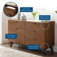 Modway Kali Wood Dresser FredCo