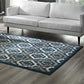 Modway Kalinda Rustic Vintage Moroccan Trellis Area Rug FredCo