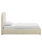 Modway Keynote Performance Velvet Curved Platform Bed FredCo