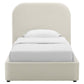 Modway Keynote Performance Velvet Curved Platform Bed FredCo