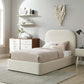 Modway Keynote Performance Velvet Curved Platform Bed FredCo
