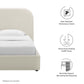 Modway Keynote Performance Velvet Curved Platform Bed FredCo