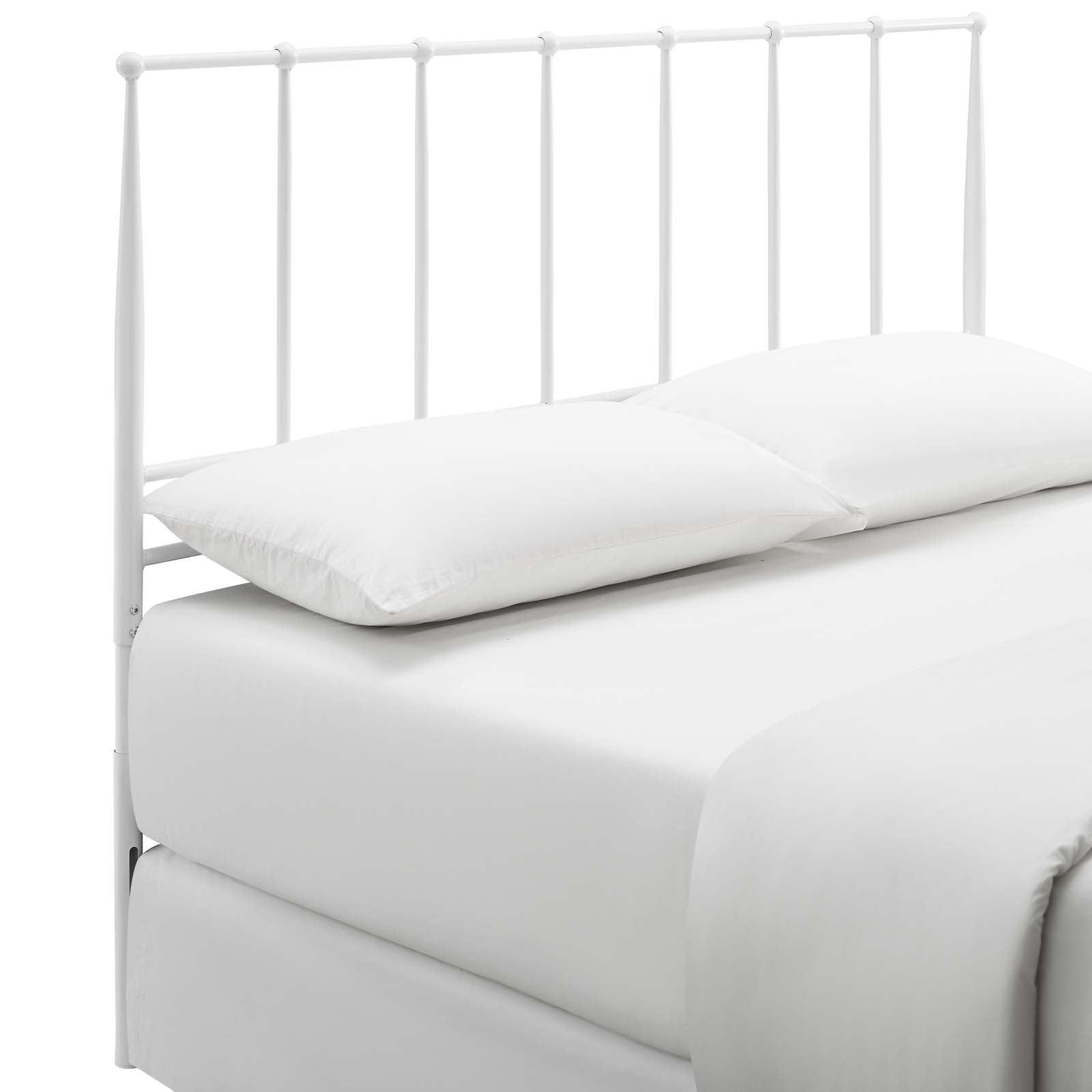 Modway Kiana Full Metal Stainless Steel Headboard FredCo