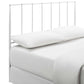 Modway Kiana Full Metal Stainless Steel Headboard FredCo