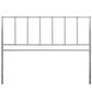 Modway Kiana Full Metal Stainless Steel Headboard FredCo