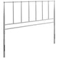 Modway Kiana Full Metal Stainless Steel Headboard FredCo
