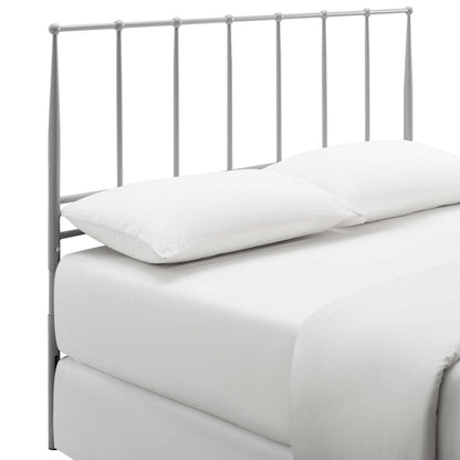 Modway Kiana King Metal Stainless Steel Headboard FredCo