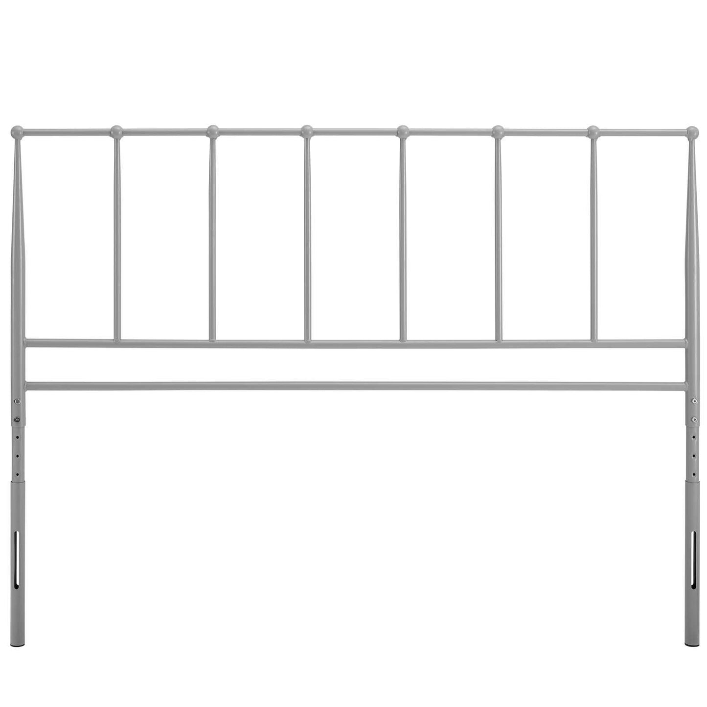 Modway Kiana King Metal Stainless Steel Headboard FredCo