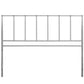 Modway Kiana King Metal Stainless Steel Headboard FredCo