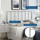Modway Kiana King Metal Stainless Steel Headboard FredCo