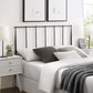 Modway Kiana Queen Metal Stainless Steel Headboard FredCo