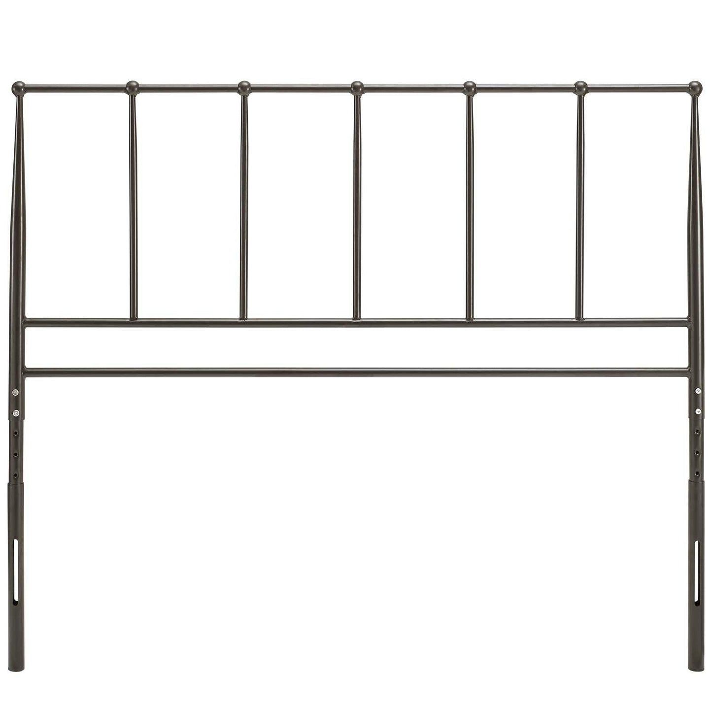 Modway Kiana Queen Metal Stainless Steel Headboard FredCo