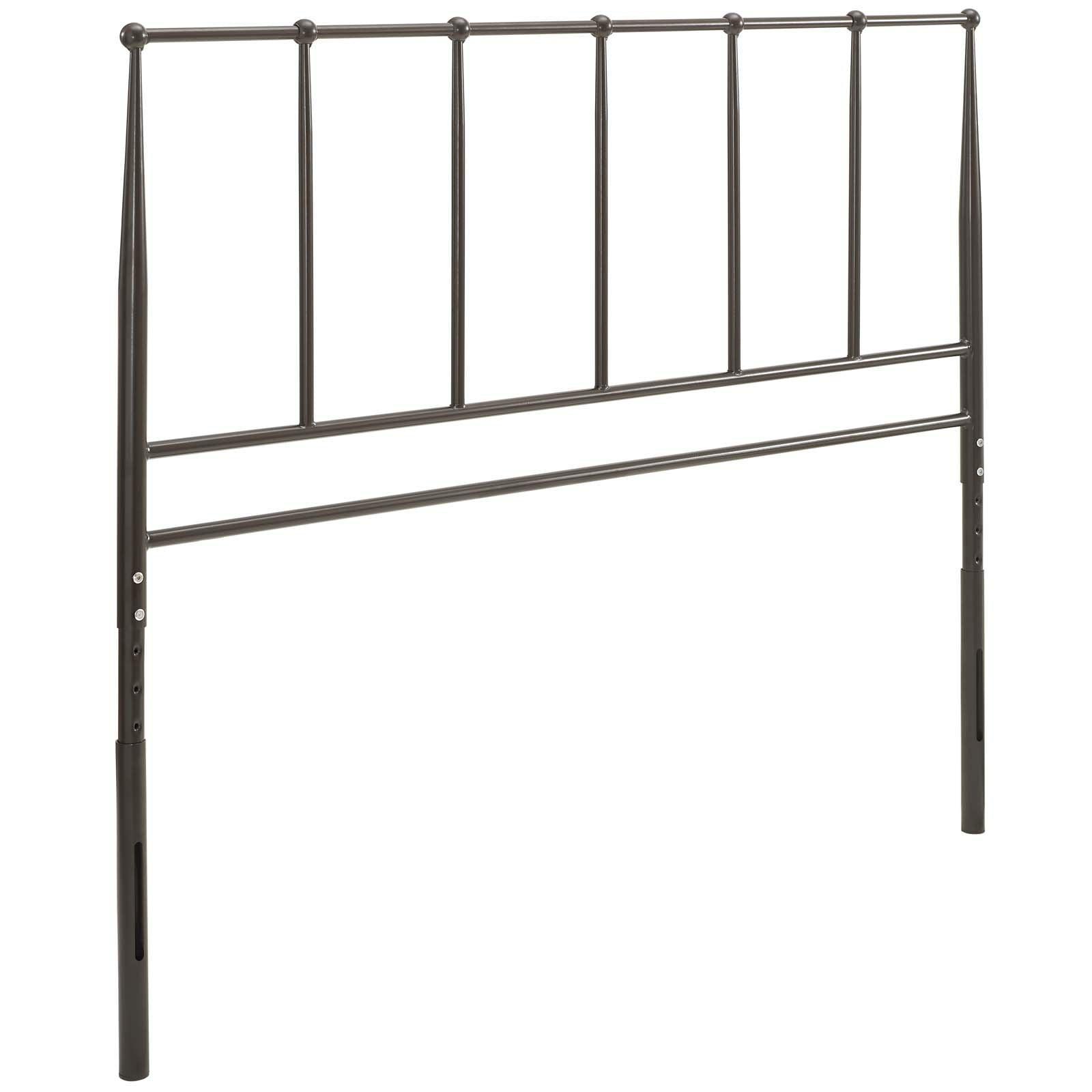 Modway Kiana Queen Metal Stainless Steel Headboard FredCo